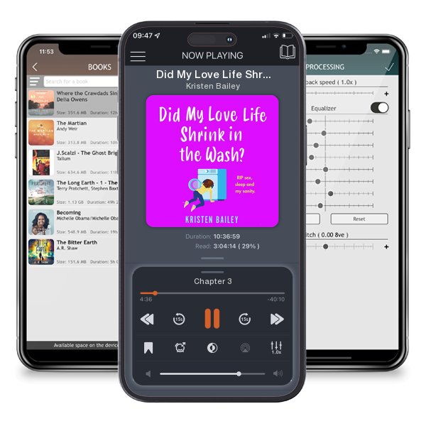 Download fo free audiobook Did My Love Life Shrink in the Wash? by Kristen Bailey and listen anywhere on your iOS devices in the ListenBook app.