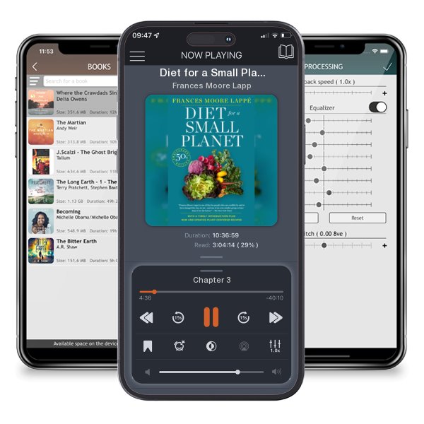 Download fo free audiobook Diet for a Small Planet (Revised and Updated) by Frances Moore Lappé and listen anywhere on your iOS devices in the ListenBook app.