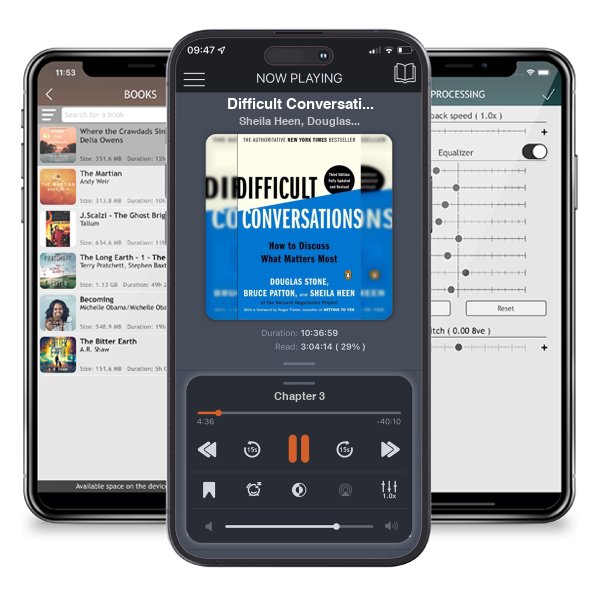 Download fo free audiobook Difficult Conversations: How to Discuss What Matters Most... by Sheila Heen, Douglas Stone,  et al. and listen anywhere on your iOS devices in the ListenBook app.