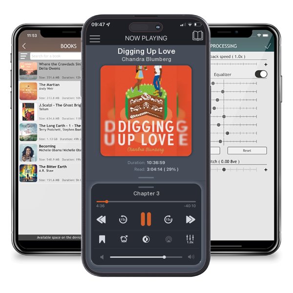 Download fo free audiobook Digging Up Love by Chandra Blumberg and listen anywhere on your iOS devices in the ListenBook app.
