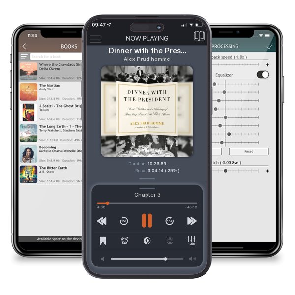 Download fo free audiobook Dinner with the President: Food, Politics, and a History of... by Alex Prud'homme and listen anywhere on your iOS devices in the ListenBook app.