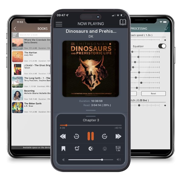 Download fo free audiobook Dinosaurs and Prehistoric Life: The Definitive Visual Guide... by DK and listen anywhere on your iOS devices in the ListenBook app.