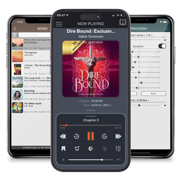 Download fo free audiobook Dire Bound: Exclusive Edition - The Wolves of Ruin by Sable Sorensen and listen anywhere on your iOS devices in the ListenBook app.