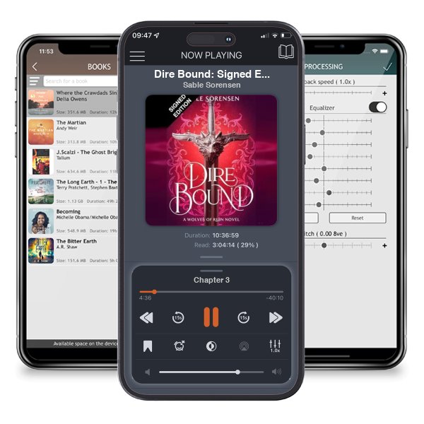 Download fo free audiobook Dire Bound: Signed Exclusive Edition - The Wolves of Ruin by Sable Sorensen and listen anywhere on your iOS devices in the ListenBook app.