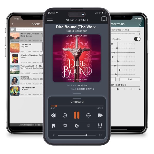 Download fo free audiobook Dire Bound (The Wolves of Ruin Book 1) by Sable Sorensen and listen anywhere on your iOS devices in the ListenBook app.