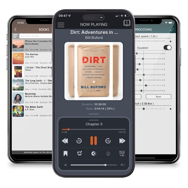 Download fo free audiobook Dirt: Adventures in Lyon as a Chef in Training, Father, and... by Bill Buford and listen anywhere on your iOS devices in the ListenBook app.