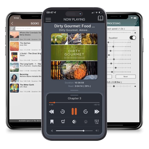 Download fo free audiobook Dirty Gourmet: Food for Your Outdoor Adventures by Dirty Gourmet, Aimee Trudeau, et al. and listen anywhere on your iOS devices in the ListenBook app.