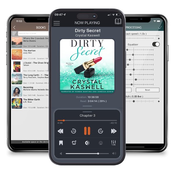 Download fo free audiobook Dirty Secret by Crystal Kaswell and listen anywhere on your iOS devices in the ListenBook app.