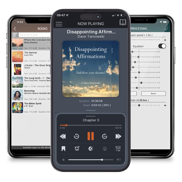 Download fo free audiobook Disappointing Affirmations by Dave Tarnowski and listen anywhere on your iOS devices in the ListenBook app.