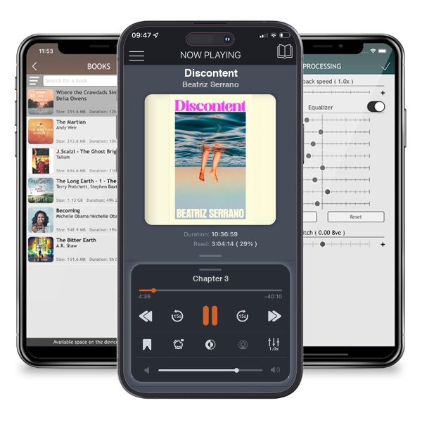 Download fo free audiobook Discontent by Beatriz Serrano and listen anywhere on your iOS devices in the ListenBook app.