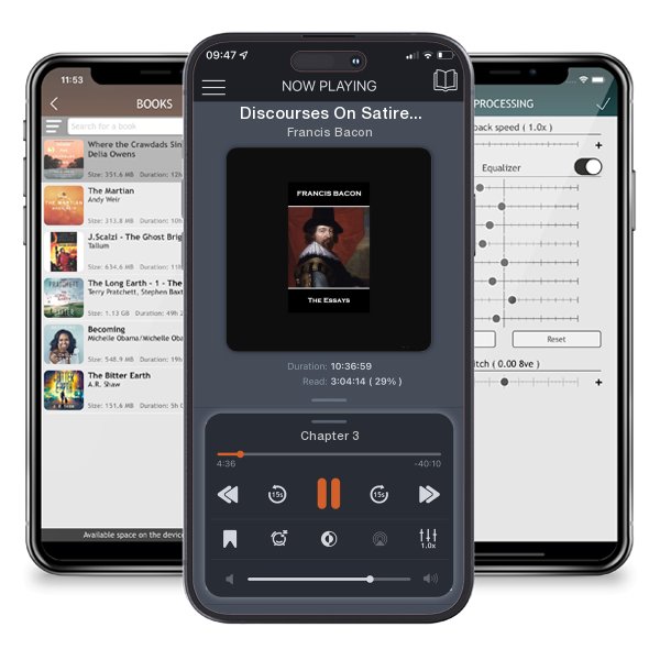 Download fo free audiobook Discourses On Satire & Epic Poetry: “We first make our habits, then our habits make us.” by Francis Bacon and listen anywhere on your iOS devices in the ListenBook app.