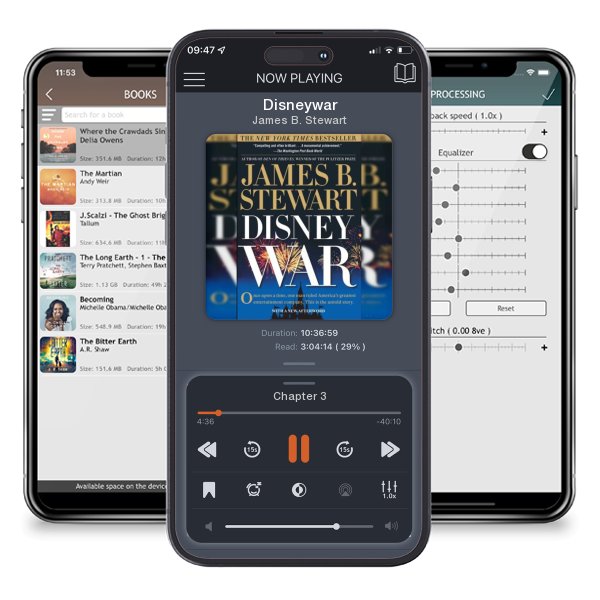 Download fo free audiobook Disneywar by James B. Stewart and listen anywhere on your iOS devices in the ListenBook app.