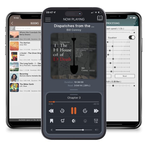 Download fo free audiobook Dispatches from the House of Death by Bill Conroy and listen anywhere on your iOS devices in the ListenBook app.
