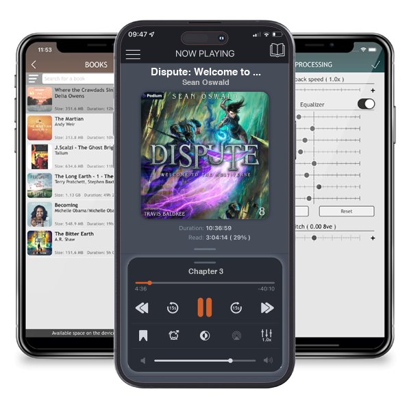 Download fo free audiobook Dispute: Welcome to the Multiverse, Book 8 by Sean Oswald and listen anywhere on your iOS devices in the ListenBook app.