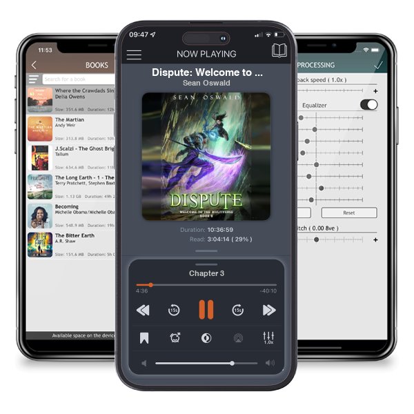 Download fo free audiobook Dispute: Welcome to the Multiverse by Sean Oswald and listen anywhere on your iOS devices in the ListenBook app.