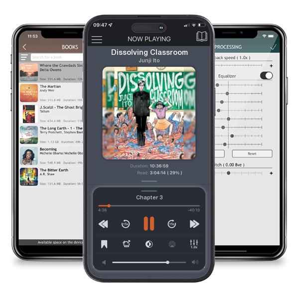 Download fo free audiobook Dissolving Classroom by Junji Ito and listen anywhere on your iOS devices in the ListenBook app.