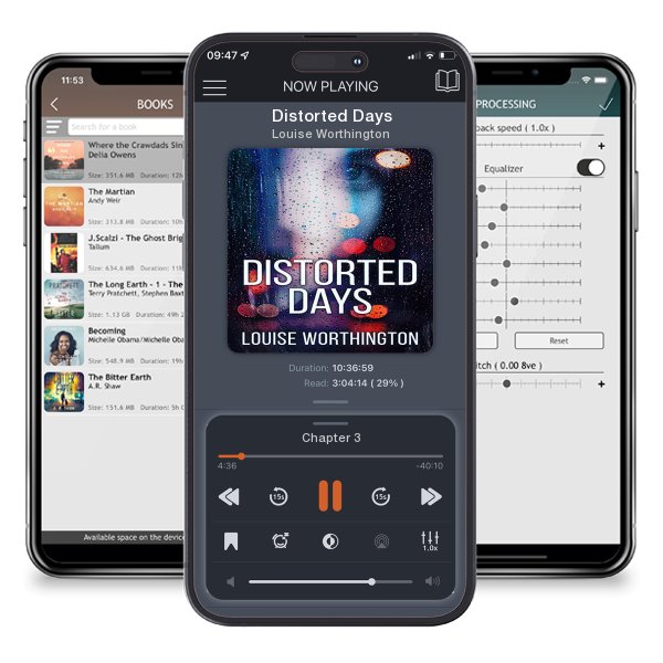 Download fo free audiobook Distorted Days by Louise Worthington and listen anywhere on your iOS devices in the ListenBook app.