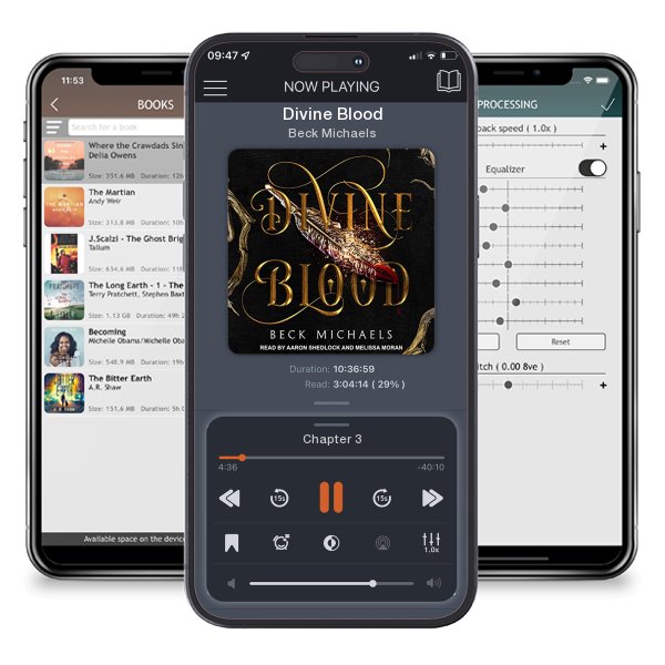 Download fo free audiobook Divine Blood by Beck Michaels and listen anywhere on your iOS devices in the ListenBook app.