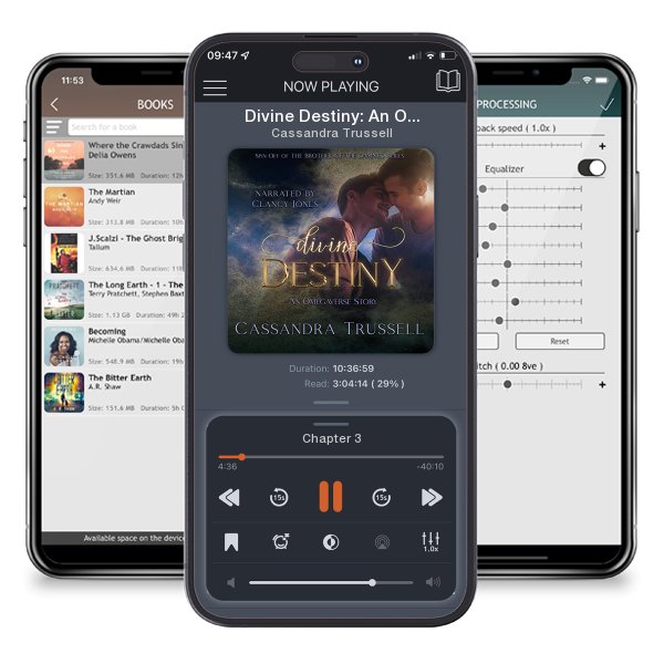 Download fo free audiobook Divine Destiny: An Omegaverse Story by Cassandra Trussell and listen anywhere on your iOS devices in the ListenBook app.