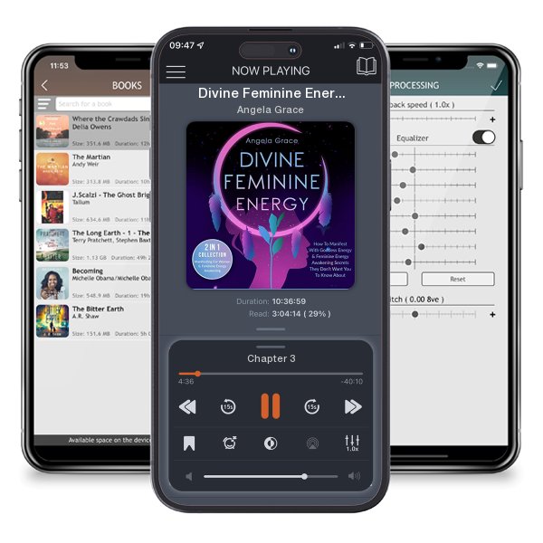 Download fo free audiobook Divine Feminine Energy by Angela Grace and listen anywhere on your iOS devices in the ListenBook app.