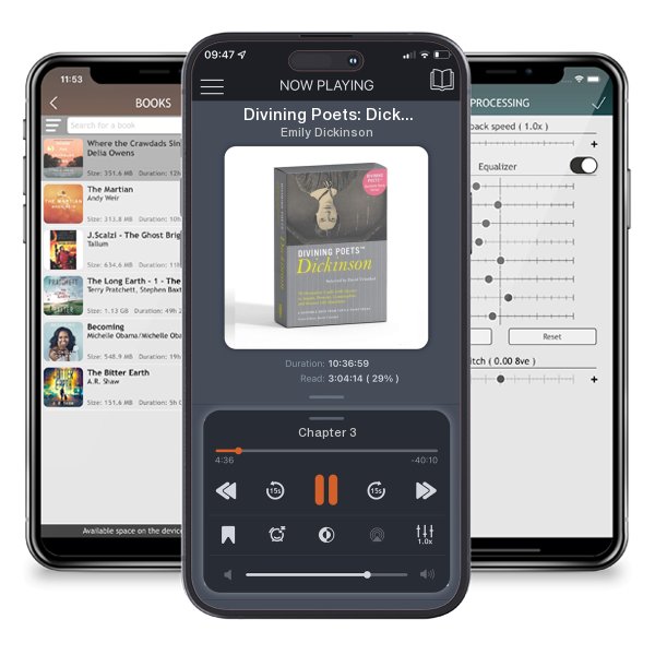 Download fo free audiobook Divining Poets: Dickinson by Emily Dickinson and listen anywhere on your iOS devices in the ListenBook app.
