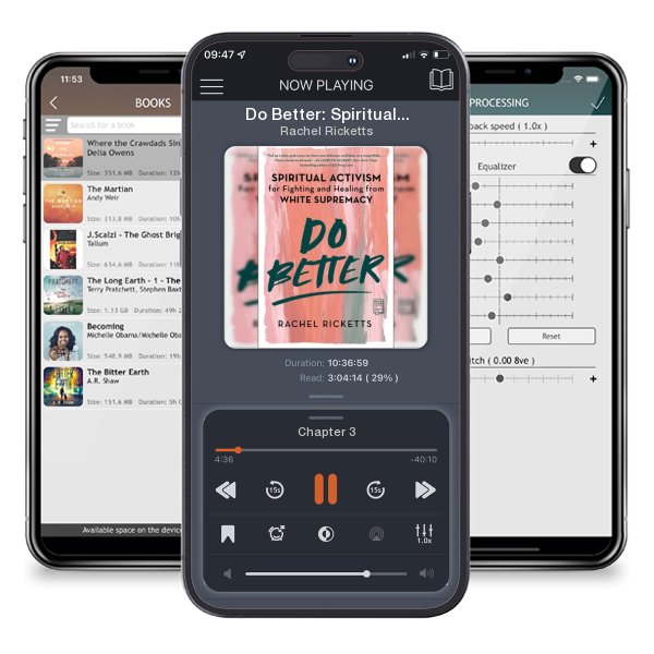 Download fo free audiobook Do Better: Spiritual Activism for Fighting and Healing from White Supremacy by Rachel Ricketts and listen anywhere on your iOS devices in the ListenBook app.