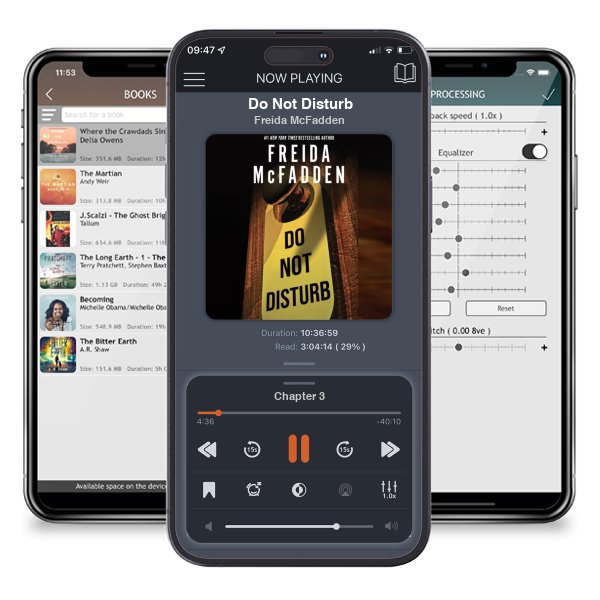 Download fo free audiobook Do Not Disturb by Freida McFadden and listen anywhere on your iOS devices in the ListenBook app.