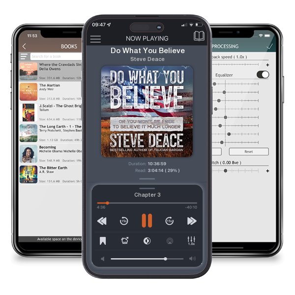 Download fo free audiobook Do What You Believe by Steve Deace and listen anywhere on your iOS devices in the ListenBook app.