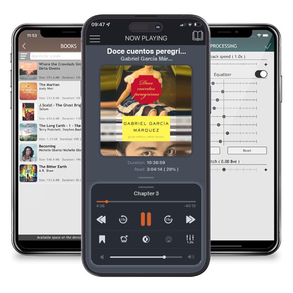 Descargar audiolibro gratis Doce cuentos peregrinos / Strange Pilgrims by Gabriel García Márquez y escuchar en cualquier lugar en sus dispositivos iOS en la aplicación ListenBook.