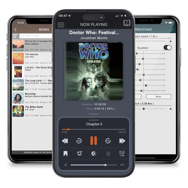Download fo free audiobook Doctor Who: Festival of Death by Jonathan Morris and listen anywhere on your iOS devices in the ListenBook app.