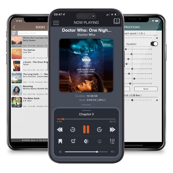 Download fo free audiobook Doctor Who: One Night Only (A Fela Kuti Story) - The Icons Series by Doctor Who and listen anywhere on your iOS devices in the ListenBook app.