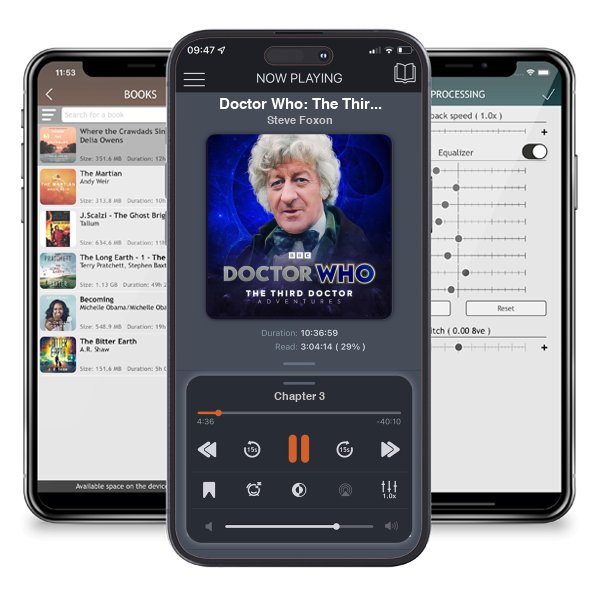 Download fo free audiobook Doctor Who: The Third Doctor Adventures: Doctor Who and the Brain Drain by Steve Foxon and listen anywhere on your iOS devices in the ListenBook app.