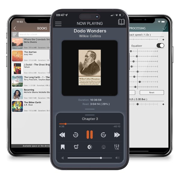 Download fo free audiobook Dodo Wonders by Wilkie Collins and listen anywhere on your iOS devices in the ListenBook app.