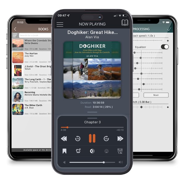 Download fo free audiobook Doghiker: Great Hikes with Dogs from the Adirondacks Through... by Alan Via and listen anywhere on your iOS devices in the ListenBook app.