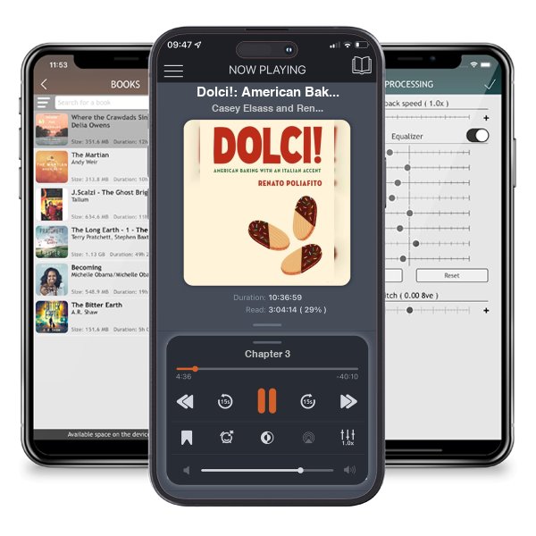 Download fo free audiobook Dolci!: American Baking with an Italian Accent: A Baking... by Casey Elsass and Renato Poliafito and listen anywhere on your iOS devices in the ListenBook app.