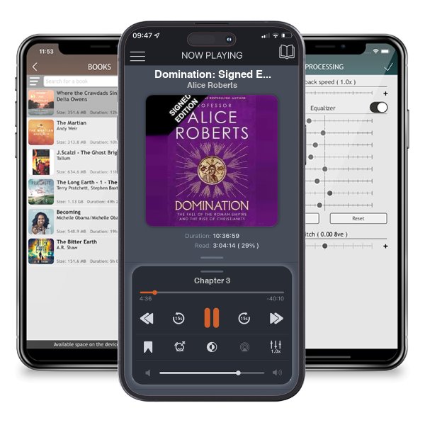 Download fo free audiobook Domination: Signed Edition by Alice Roberts and listen anywhere on your iOS devices in the ListenBook app.