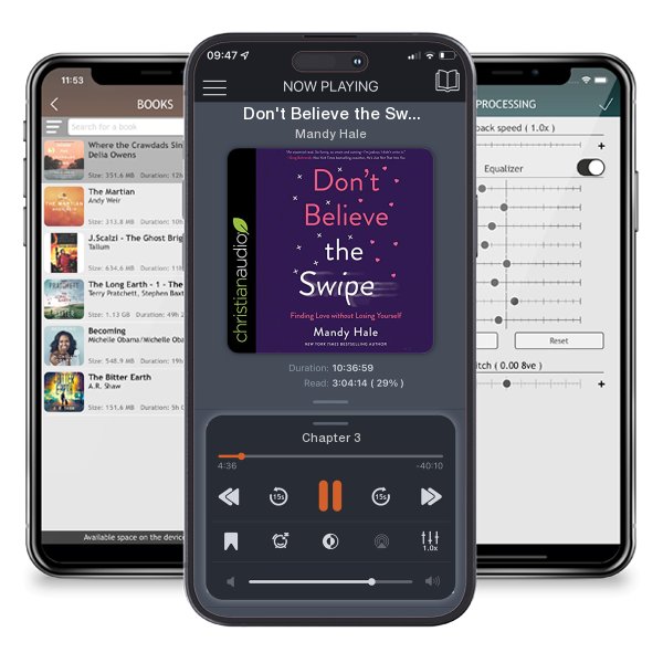 Download fo free audiobook Don't Believe the Swipe by Mandy Hale and listen anywhere on your iOS devices in the ListenBook app.