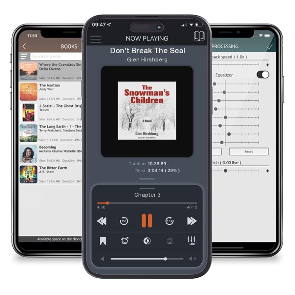 Download fo free audiobook Don't Break The Seal by Glen Hirshberg and listen anywhere on your iOS devices in the ListenBook app.