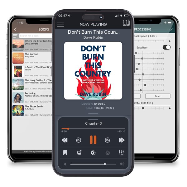 Download fo free audiobook Don't Burn This Country by Dave Rubin and listen anywhere on your iOS devices in the ListenBook app.