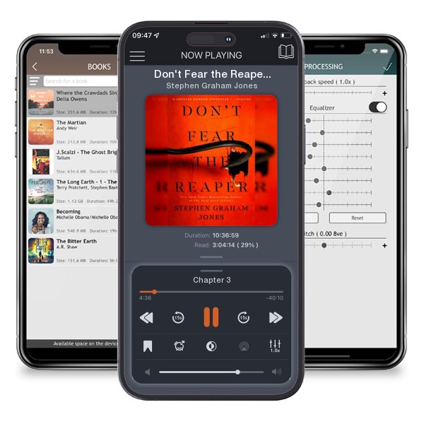 Download fo free audiobook Don't Fear the Reaper by Stephen Graham Jones and listen anywhere on your iOS devices in the ListenBook app.