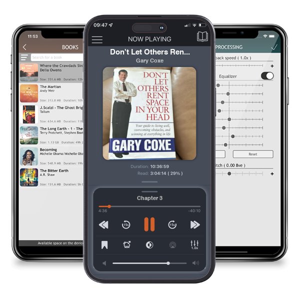 Download fo free audiobook Don't Let Others Rent Space in Your Head by Gary Coxe and listen anywhere on your iOS devices in the ListenBook app.