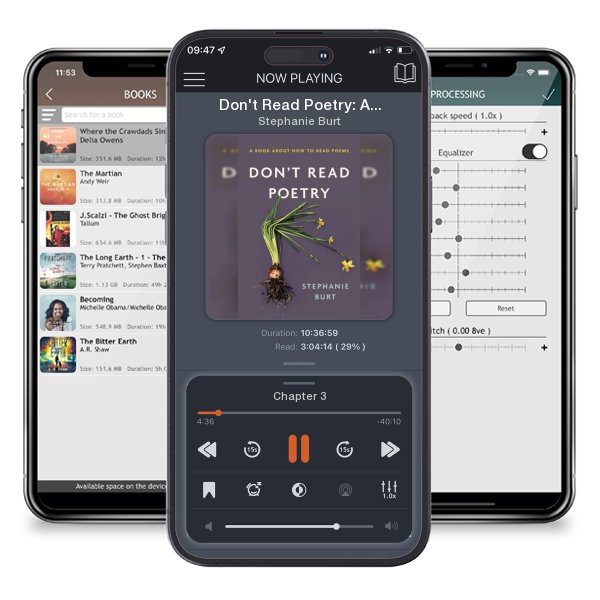 Download fo free audiobook Don't Read Poetry: A Book about How to Read Poems by Stephanie Burt and listen anywhere on your iOS devices in the ListenBook app.