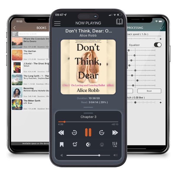 Download fo free audiobook Don't Think, Dear: On Loving and Leaving Ballet by Alice Robb and listen anywhere on your iOS devices in the ListenBook app.