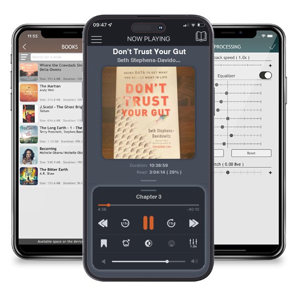 Download fo free audiobook Don't Trust Your Gut by Seth Stephens-Davidowitz and listen anywhere on your iOS devices in the ListenBook app.