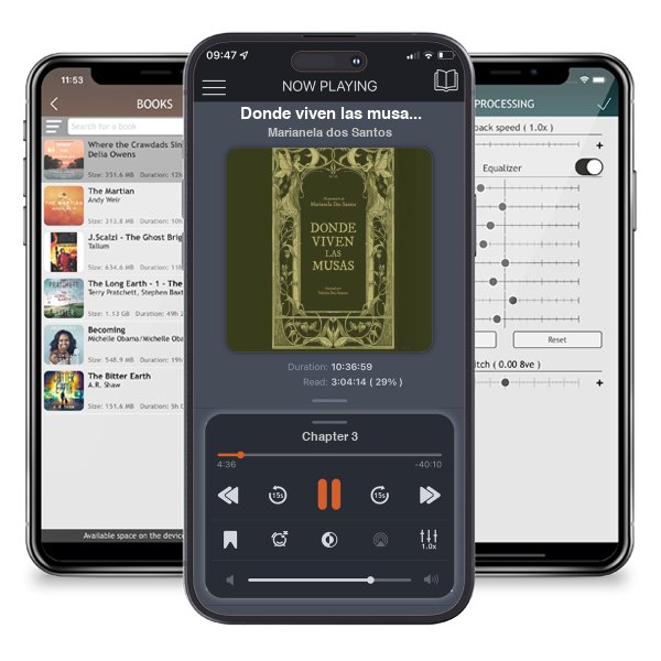 Descargar audiolibro gratis Donde viven las musas by Marianela dos Santos y escuchar en cualquier lugar en sus dispositivos iOS en la aplicación ListenBook.