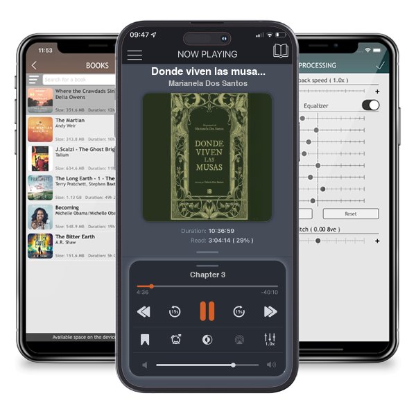 Descargar audiolibro gratis Donde viven las musas / Land of Muses by Marianela Dos Santos y escuchar en cualquier lugar en sus dispositivos iOS en la aplicación ListenBook.