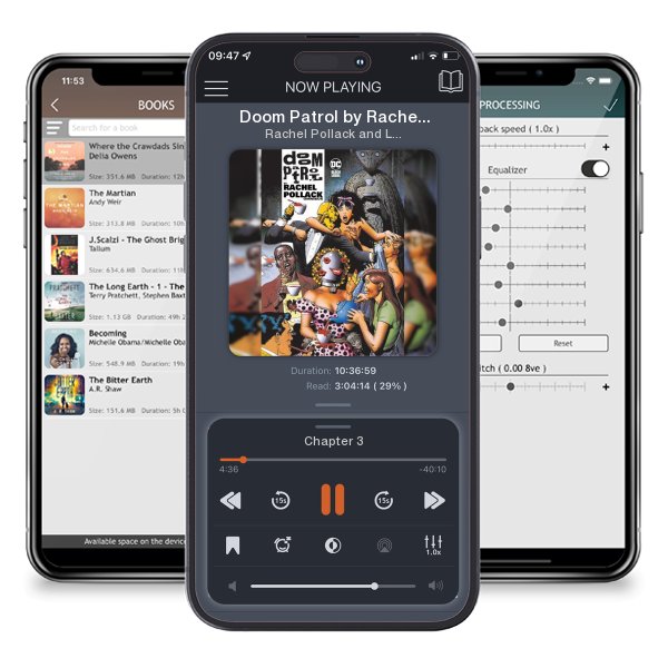 Download fo free audiobook Doom Patrol by Rachel Pollack Omnibus by Rachel Pollack and Linda Medley and listen anywhere on your iOS devices in the ListenBook app.