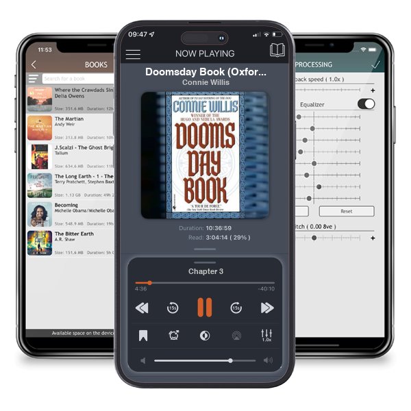 Download fo free audiobook Doomsday Book (Oxford Time Travel, #1) by Connie Willis and listen anywhere on your iOS devices in the ListenBook app.