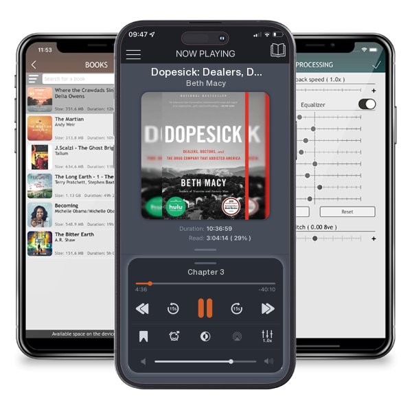 Download fo free audiobook Dopesick: Dealers, Doctors, and the Drug Company That... by Beth Macy and listen anywhere on your iOS devices in the ListenBook app.