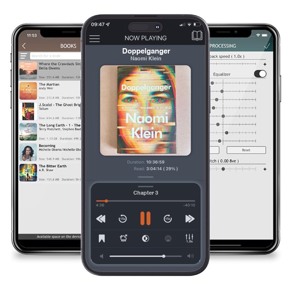 Download fo free audiobook Doppelganger by Naomi Klein and listen anywhere on your iOS devices in the ListenBook app.